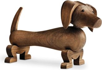 Kay Bojesen Holz-Hund, klein, Walnuss