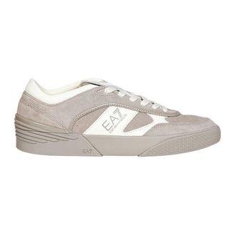 Emporio Armani Sneakers - Heren - Sneakers - Beige - 41 EU - Leer - Schoenen