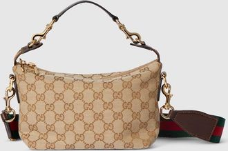 Gucci Brera Small Crossbody Bag, Beige, GG Canvas