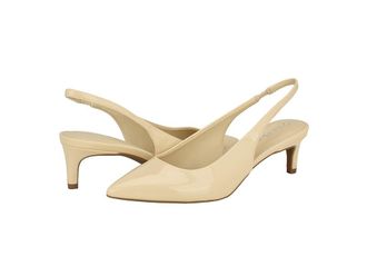 Calvin Klein Dainty Womens Shoes Cream Patent : 6.5 M, Leather
