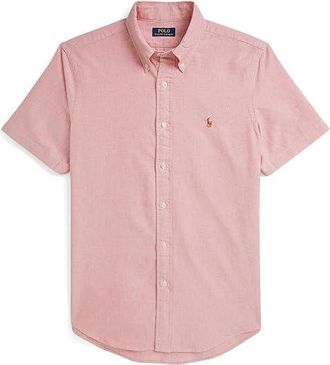 Polo Ralph Lauren Classic Fit Oxford Shirt Mens Clothing Adirondack Berry : 2XL, Cotton
