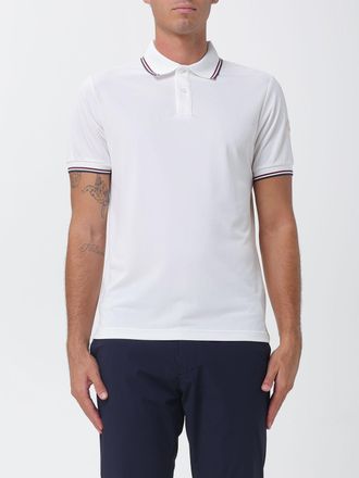 Save The Duck Polo in jersey a maniche corte con logo a contrasto