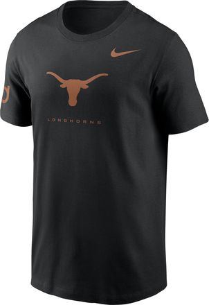 Nike Texas Courtside Nike Mens Dri-FIT College T-Shirt in Black | 02ET00AKDT-4Y2