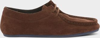 Jil Sander Hood Suede Moccasin Loafers