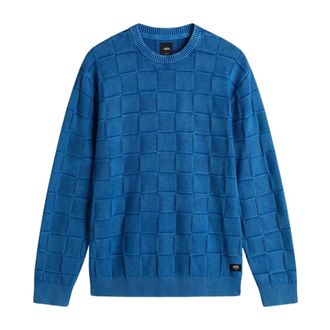 Vans Truien & Vesten, Heren, Blauw, S, Katoen, Acid Check Crew Sweater