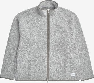 Norse Projects Kurze Fleece-Jacke mit Stehkragen Bjom Sherpa