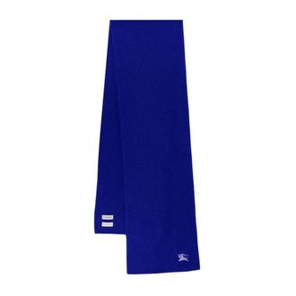 Burberry Winter Scarves, female, Blue, Size: ONE SIZE Stylish Scarf for All Occasions