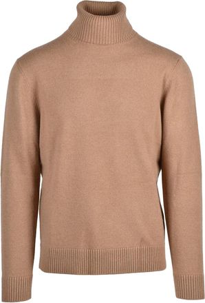 KANGRA High Ribbed Turtleneck Cycling Sweater In Luxurious Fiber Blend