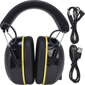 OEM Orejeras De Protecci&oacute;n Auditiva De 5v/1a, Multifuncionales, Con Cancelaci&oacute;n De Ruido, Para Jardiner&iacute;a, Color Negro