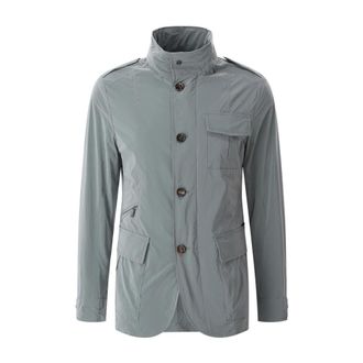 Moorer Light Jackets, male, Green, Size: XL Light Jackets