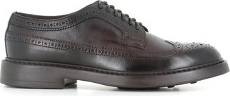 Doucal's Dovetail Derby - Heren - Nette schoenen - Bruin - 43 1/2 EU - Leer - Schoenen