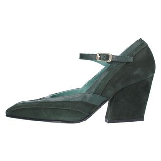 Paola d'Arcano Sharon Pump - female - Paola dArcano - Pumps - Green - 4 1/2 UK - Shoes