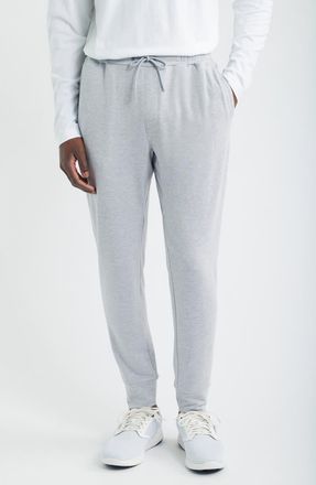 Johnnie-O Remmy Knit Joggers in Seal at Nordstrom, Size Xx-Large