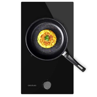Cecotec Cecotec Placa De Gas Bolero Squad Gn 1200s Glass Black. 3,5 Kw, Preparada Para Gas Natural, Cristal Negro, Parrilla Completa