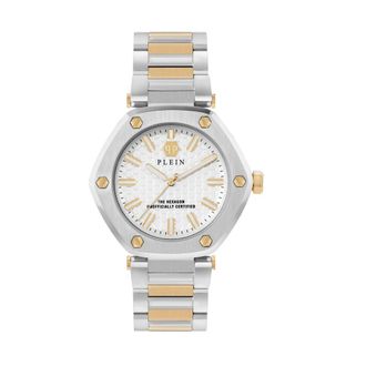 Philipp Plein Hexagon Dameshorloge - Dames - Horloges - Grijs - ONE Size - Accessoires