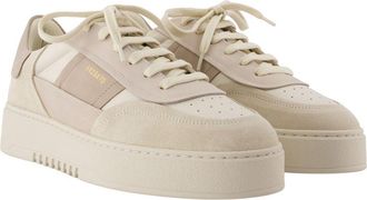 Axel Arigato Mens Orbit Edge Sneaker White Calfskin