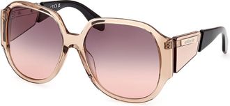 adidas OR0098 45F Womens Sunglasses Brown Size 59