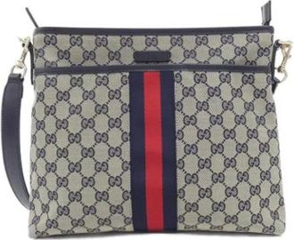 Gucci Borsa a spalla GG Canvas Pre-owned - - Pre-owned - Donna - Beige - ONE SIZE