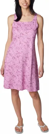 Columbia Womens Pfg Freezer Iii Dress In Purple/pink