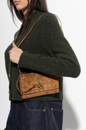 Bottega Veneta Shoulder Bag Andiamo, Womens, Brown
