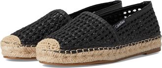 Calvin Klein Presley Womens Sandals Black : 7.5 M, Leather/Rubber