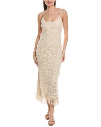 House Of Harlow Annise Crochet Midi Dress