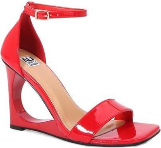 Ninety Union Dressy wedge sandal in Red at Nordstrom, Size 10