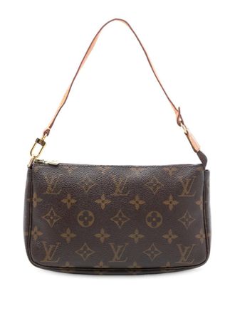 Louis Vuitton 2000 Monogram Pochette Accessoires shoulder bag - Bruin