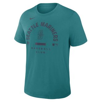 Nike Seattle Mariners Authentic Collection Early Work Nike Mens Dri-FIT MLB T-Shirt in Blue | 034J4DZMVR-HXK