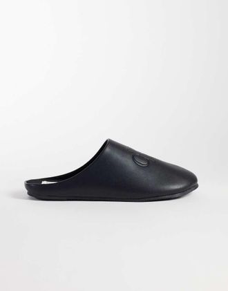 Calvin Klein sabot con logo ben visibile neri-Nero