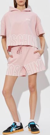Moschino Hoodie, Womens, Pink