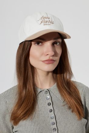 Ami Baseball Cap, Unisex, White