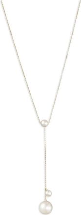 Sophie Bille Brahe Collana di perle Trois Moon in oro giallo 14 carati