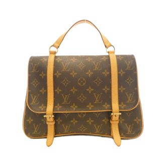 Louis Vuitton Brown Coated Canvas Backpack (Pre-Owned)