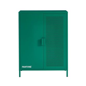 Pantone Aparador de metal esmeralda h100cm