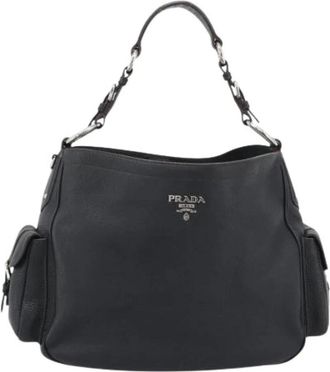 Prada Borsa a Spalla Vintage Pre-owned - - Pre-owned - Donna - Nero - ONE SIZE