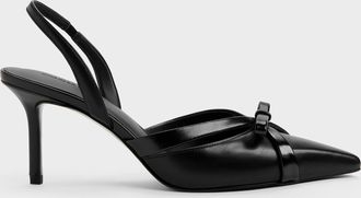 Charles & Keith Kaleen Slingback Stilettos