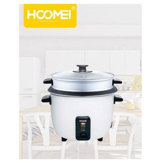 Trade Shop Trade Shop - Cuociriso Elettrico 400w Risottiera Con Vassoio Cottura Vapore 1 Lt Cuoci Riso