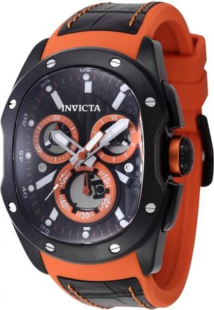 Invicta Lupah Revolution 2.0 Chronograph Quartz Black Dial Mens Watch 45438