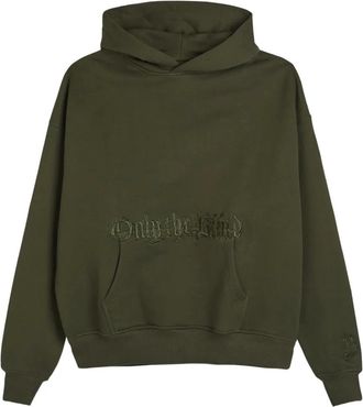 Only the Blind Felpa a maniche lunghe con cappuccio - Verde