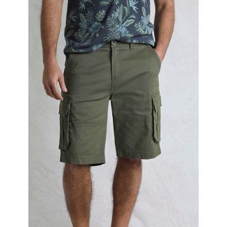 Weird Fish Rigney Cargo Shorts in Dark Olive at Nordstrom, Size 38 X 11