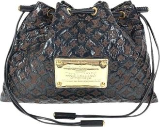 Louis Vuitton Pre-owned Vintage Bucket Bag - Dames - Vintage Tas - Zwart - ONE Size - Leer - Vintage