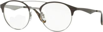 Ray-Ban Hoogwaardige metalen brilmonturen voor heren - Heren - Brillen - Bruin - 49 MM - Accessoires