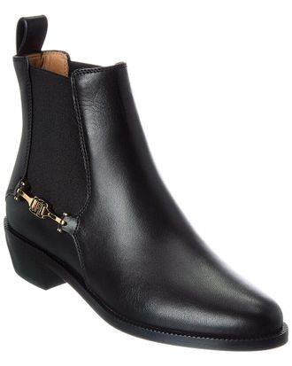 Ferragamo Chelsea Leather Bootie