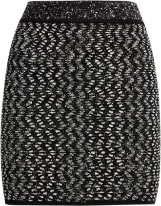 Missoni Short Skirts, female, Black, Size: S Colorful Skirts for Women