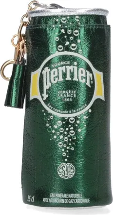 Anya Hindmarch Green Perrier Goat Leather Coin Purse