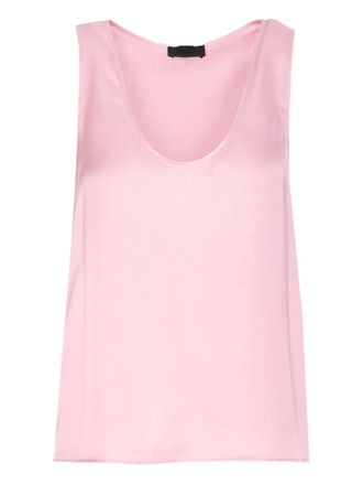Liu Jo crew-neck sleeveless top - Pink