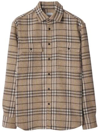 Men's Burberry Checkered Shirts - up to −75% | Stylight