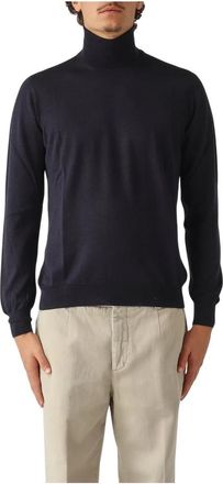 Gran Sasso Heren, Truien, Blauw, Maat: L Zijde