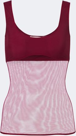 Nensi Dojaka Semi-sheer tank top